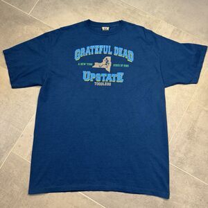 Grateful Dead 2003 Liquid Blue "New York State of Kind" Upstate Toodleoo XL